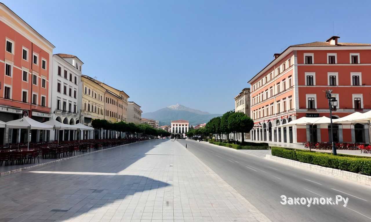 Современная архитектура и урбанистическое развитие Тираны в Албании