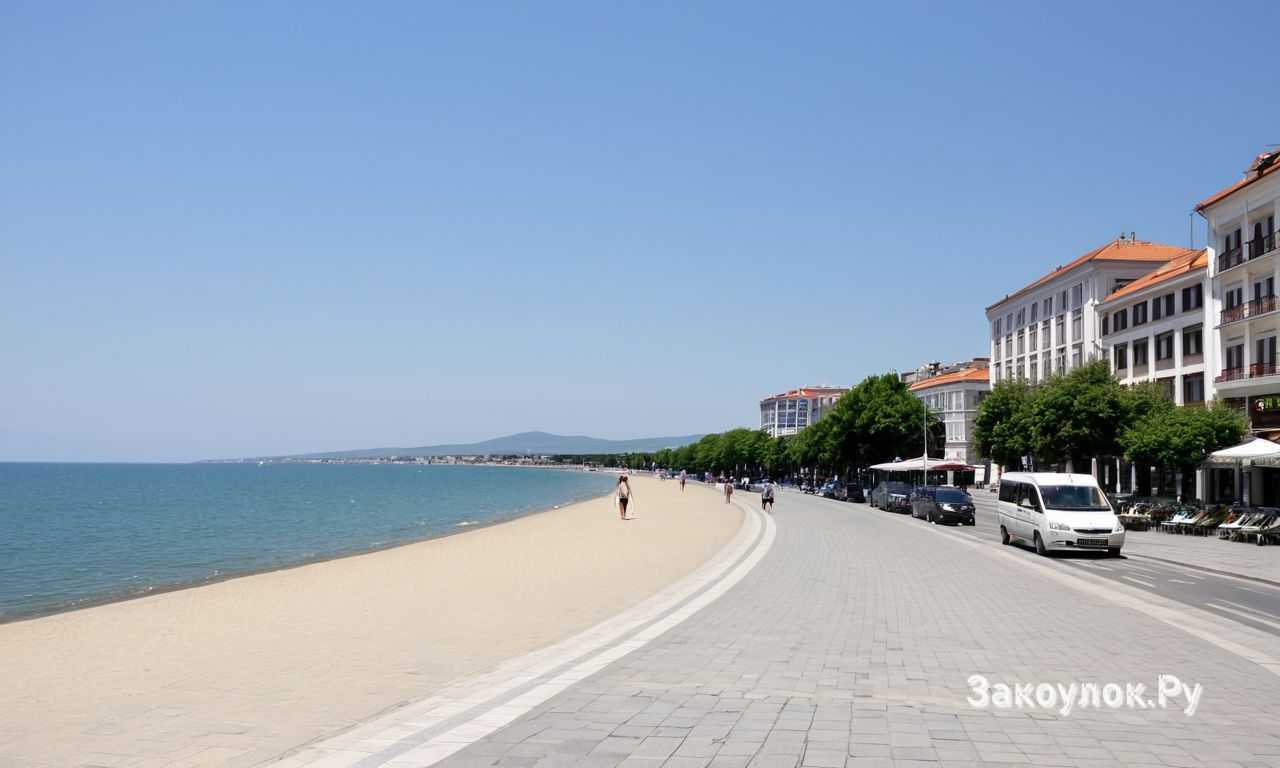 Приморский парк Бургаса маршруты для прогулок и зоны отдыха