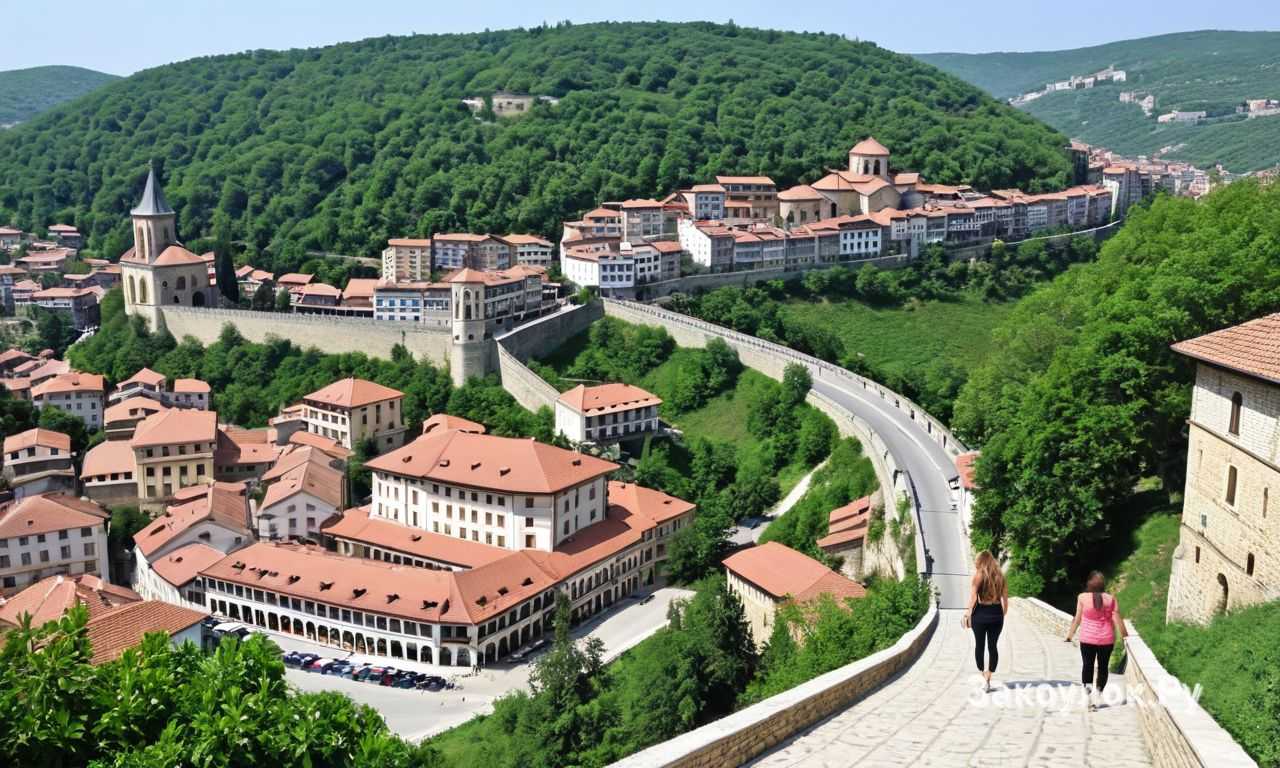 Прогулка по улице Самоводска чаршия и выбор сувениров ручной работы