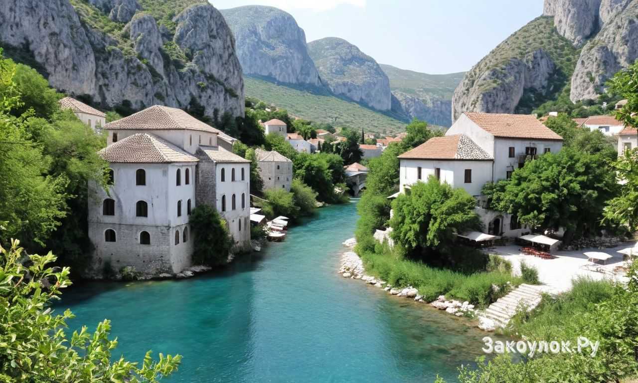 Кольцевой маршрут вдоль реки Буна для неспешных прогулок без подъёмов