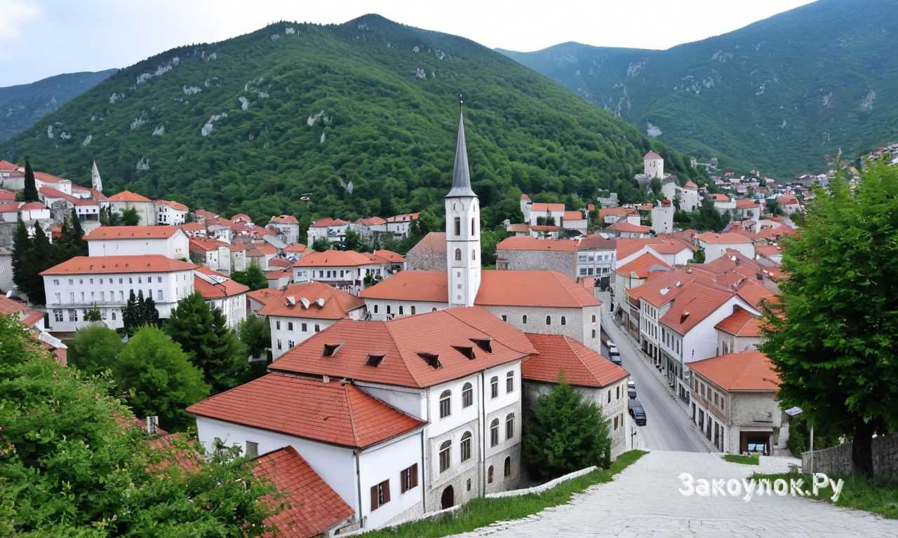 Травник в Боснии и Герцеговине прогулки по старым кварталам и панорамные виды