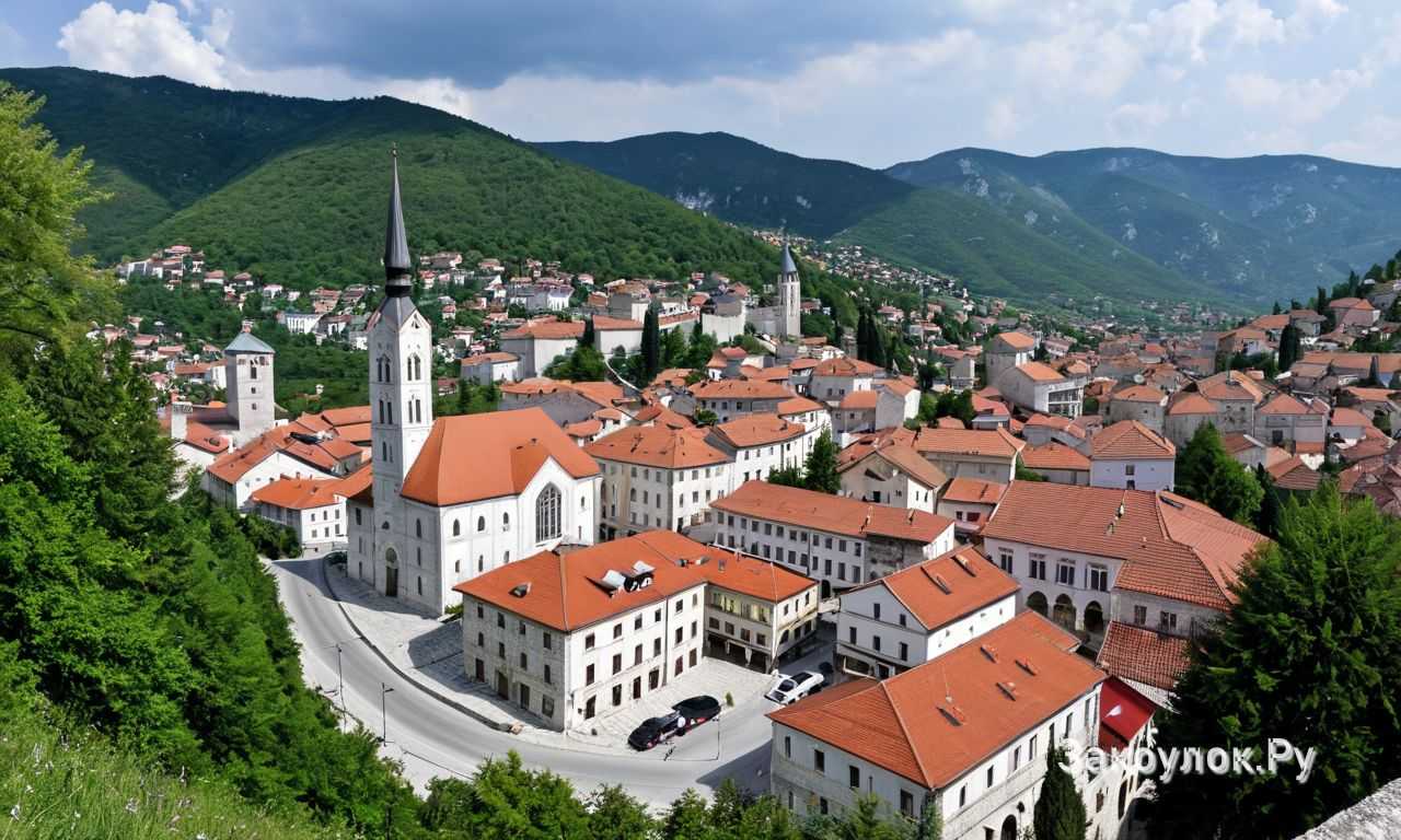 Травник в Боснии и Герцеговине исторический центр и архитектурное наследие города