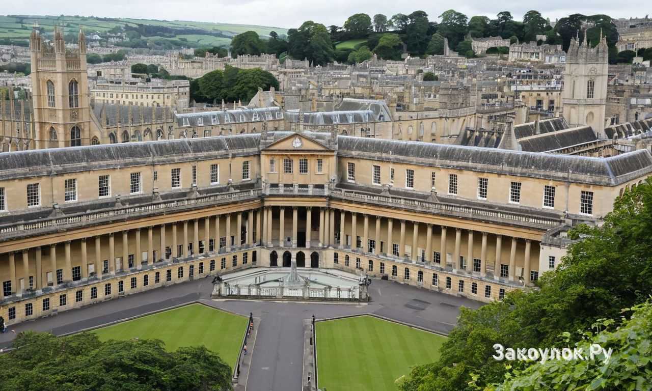 Бат Великобритания римские бани и античное наследие города