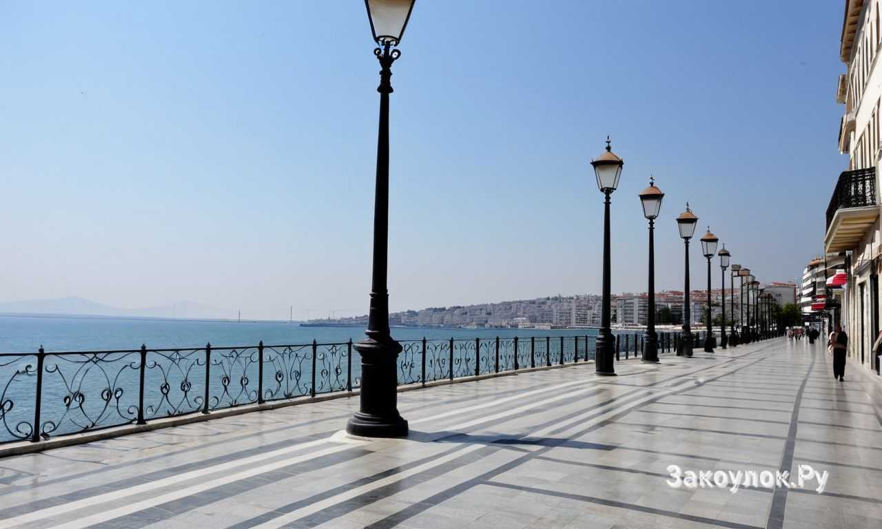 Рыбные рестораны и морепродукты на набережной Термаикоса