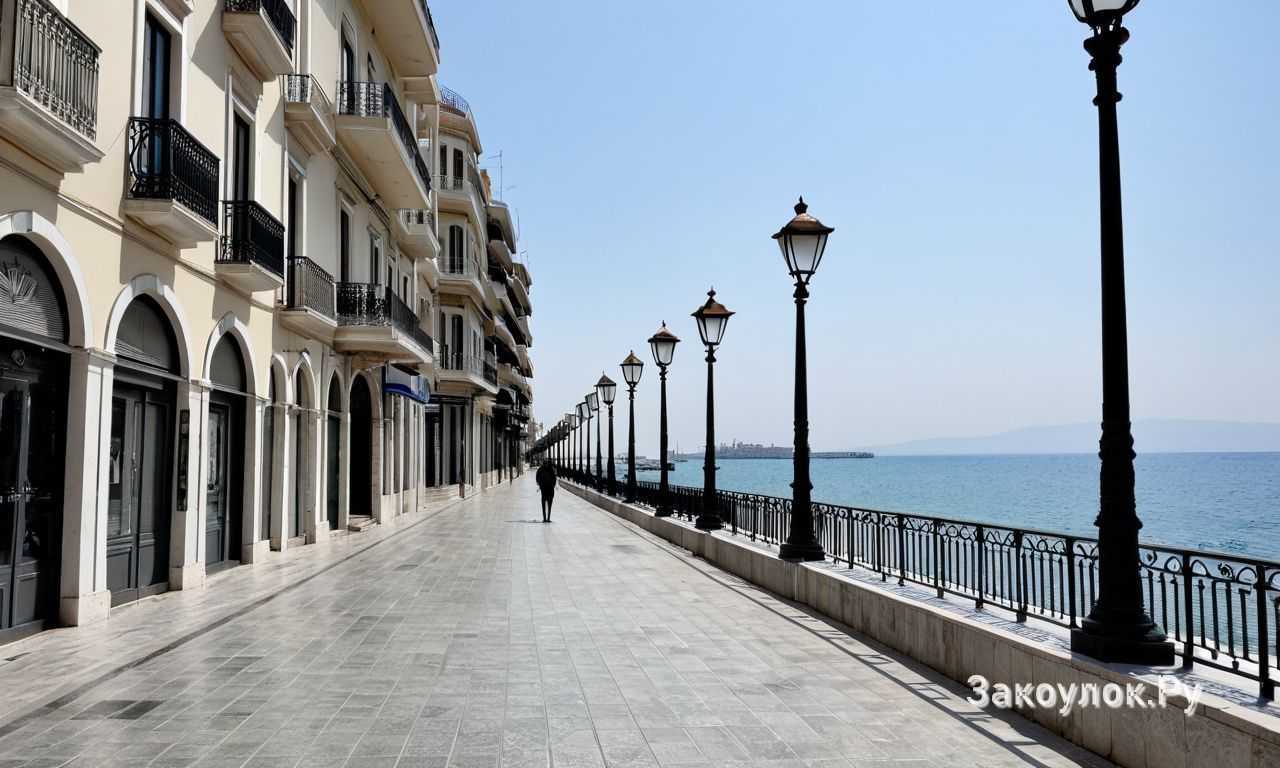 Салоники в Греции Белая башня и древние памятники города