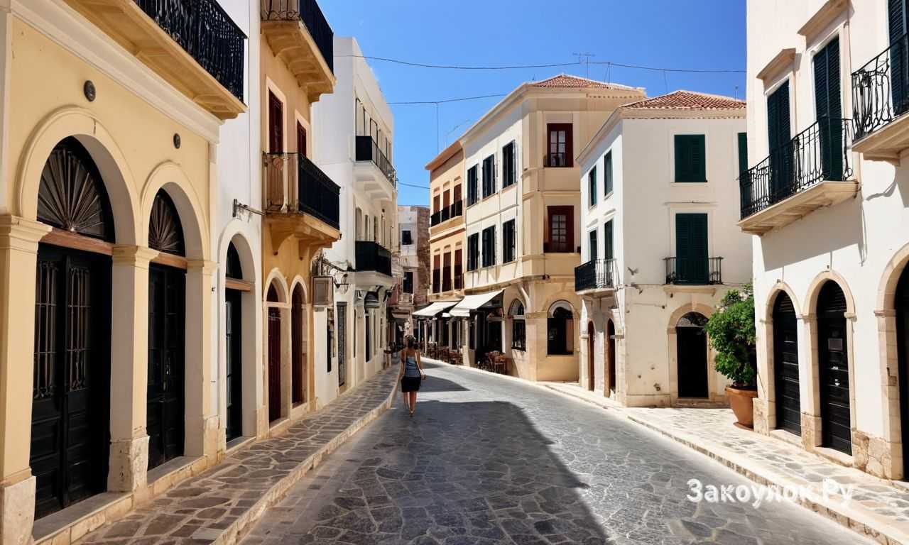 Ханья в Греции старый венецианский порт и центр с историей