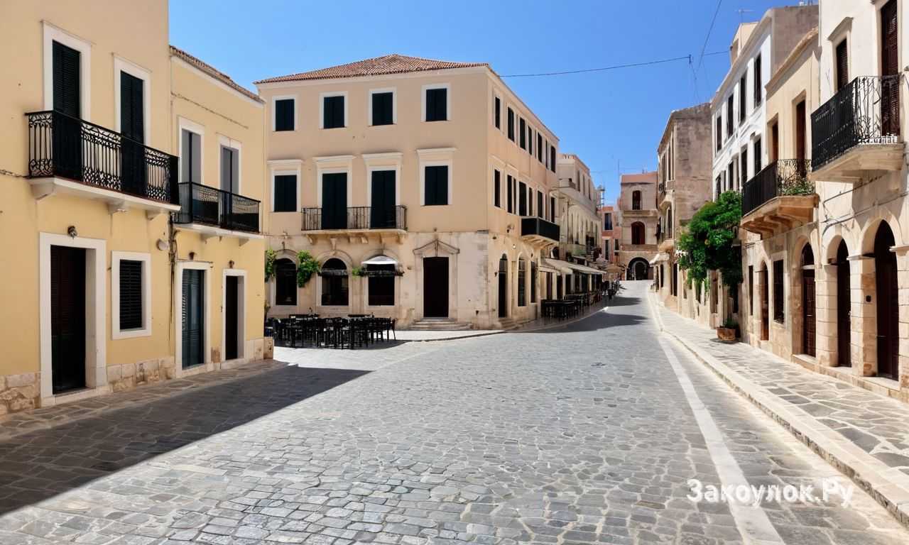 Какие районы Ханьи выбрать для гастрономического маршрута по дням