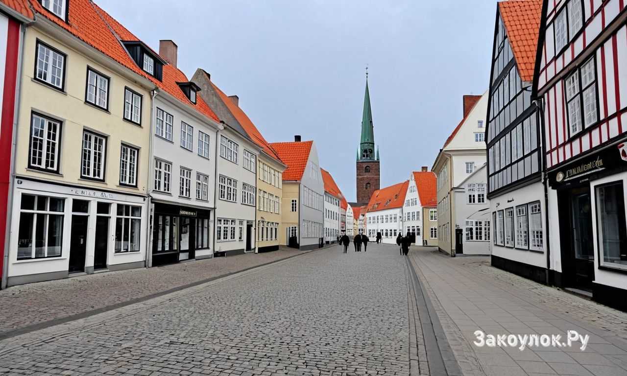 Ольборг в Дании прогулки по набережной Лим-фьорда и новые городские кварталы