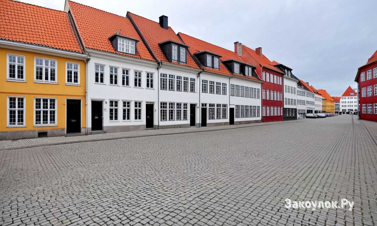 Орхус Дания исторический центр и музей под открытым небом для яркого отдыха