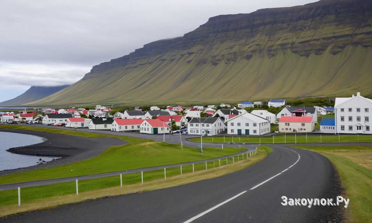Суфнафьордур в Исландии северное сияние и зимние туры под ключ