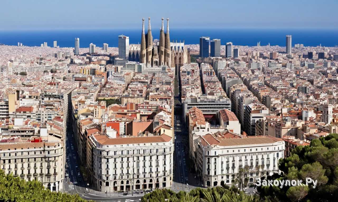 Барселона Испания фестивали футбол и городская культура с готовыми маршрутами