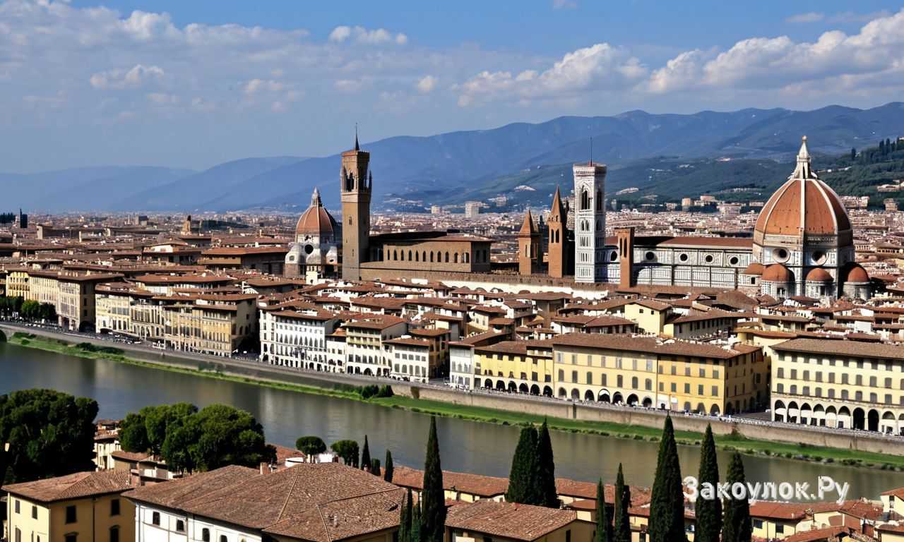 Флоренция Италия исторический центр и памятники Ренессанса