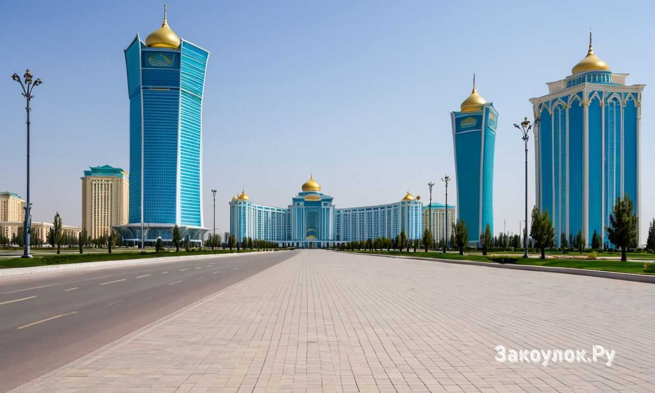 Обзор ключевых небоскрёбов Астаны с указанием высоты и функций зданий