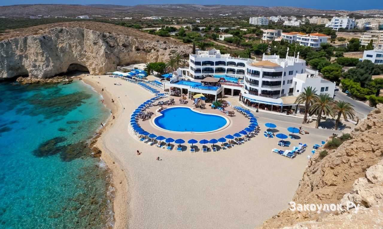 Айя-Напа Кипр монастырь XV века и исторические места региона