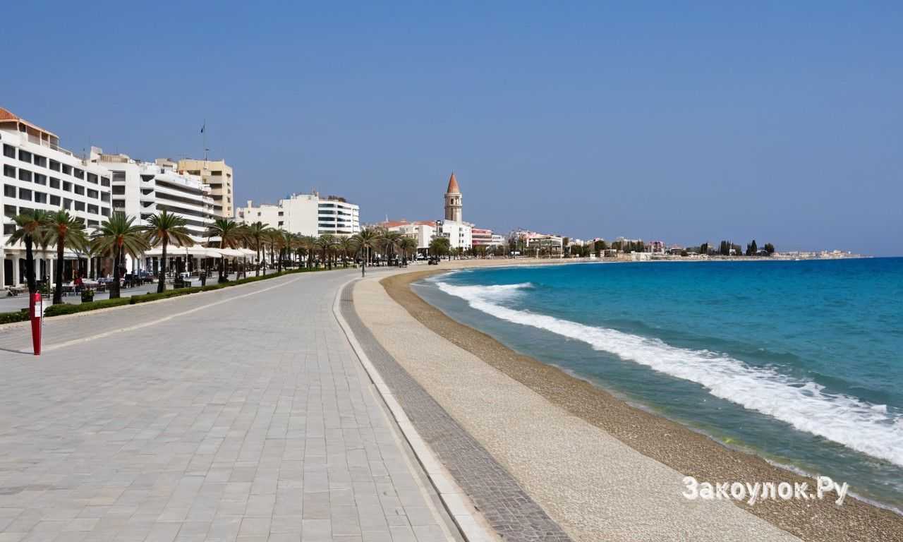 Как добраться до набережной Финикудес из аэропорта Ларнаки и центра города