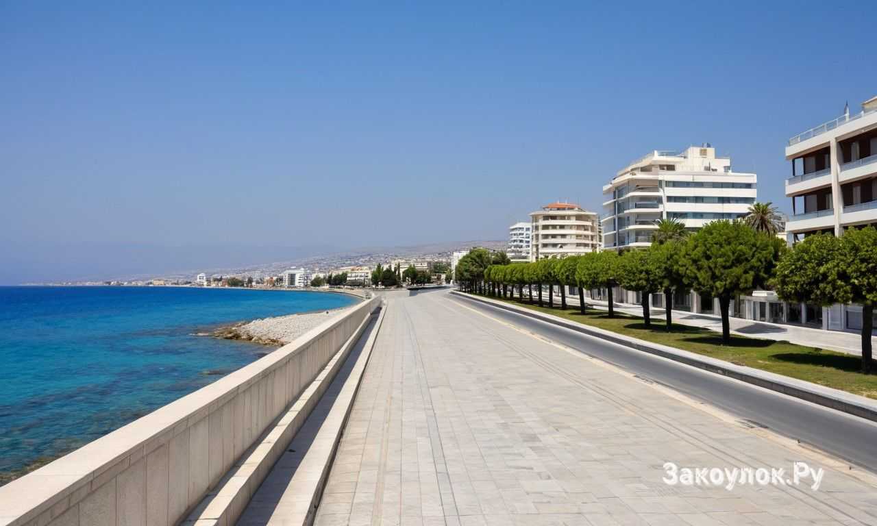 Отдых у моря в Лимассоле пляжи и набережная Молос с комфортом