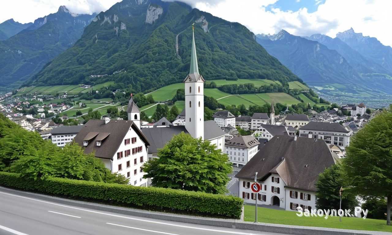 Вадуц Лихтенштейн главные достопримечательности и маршрут по столице
