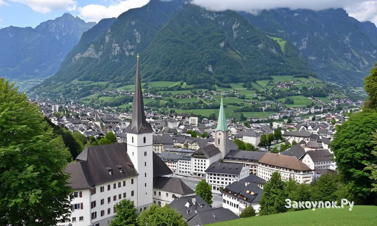 Подъем на смотровые площадки над Вадуцем с фото-точками