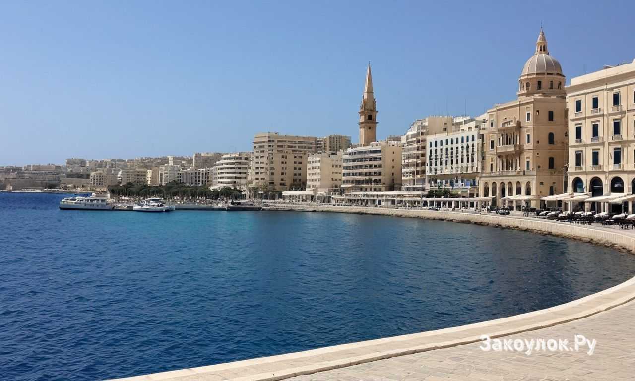 Слима Мальта лучшие пляжи комфортный отдых на Средиземном море