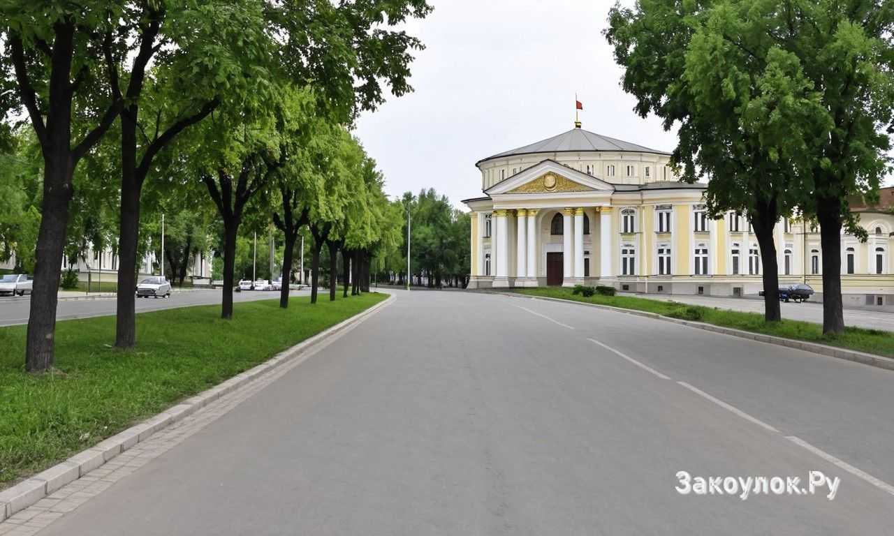 Адреса в пределах 10 минут пешком от центрального проспекта