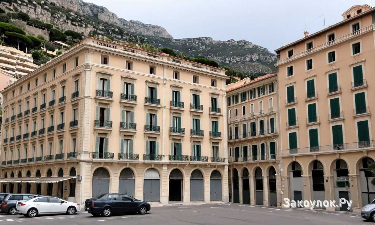 Ла Кондамин в Монако порт Эркюль и яхтенная жизнь у моря