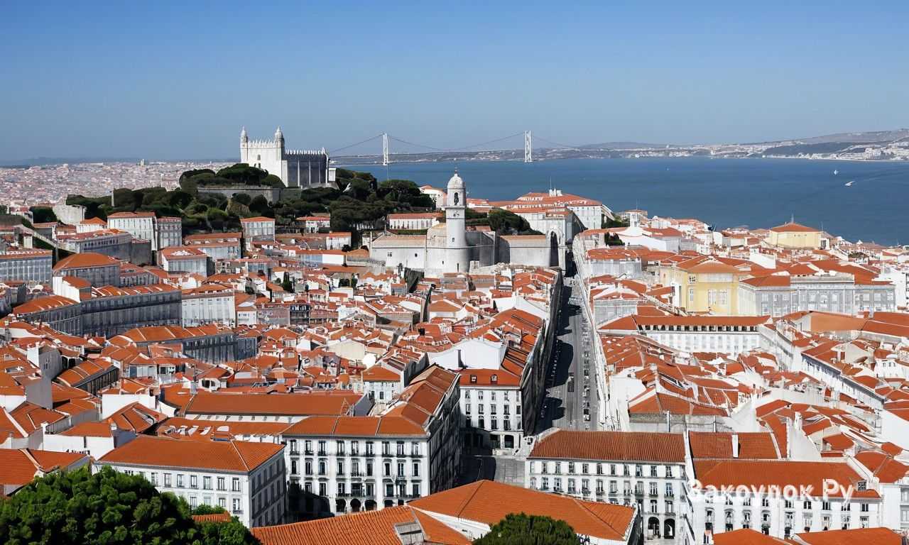 Лиссабон Португалия лучшие смотровые площадки и панорамы для ярких впечатлений