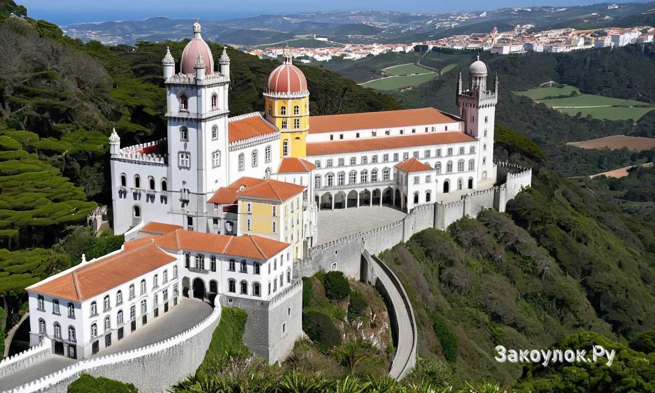 Синтра Португалия замок мавров и панорамные виды на Атлантику