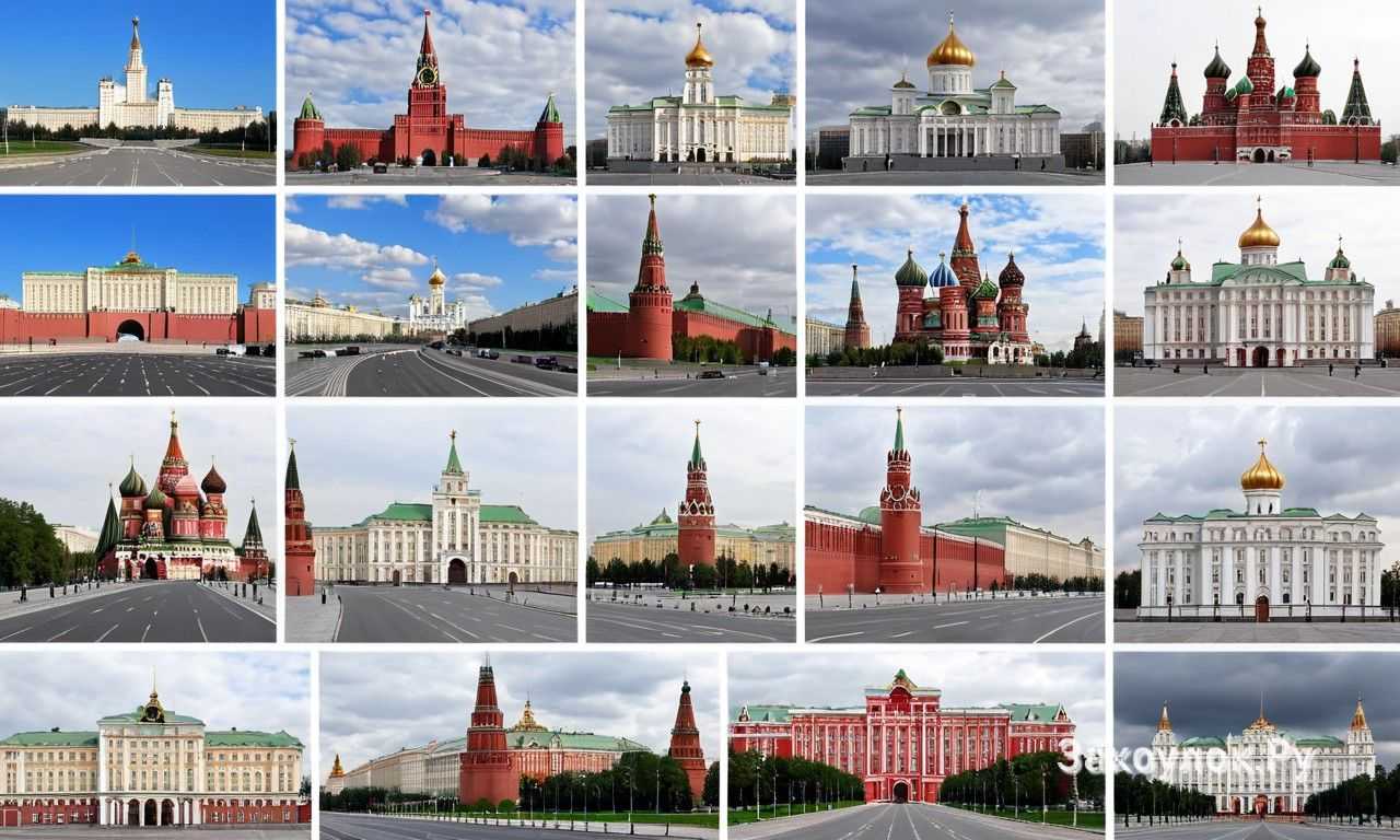 Москва Россия современные районы и панорамы огромного мегаполиса для жизни и инвестиций