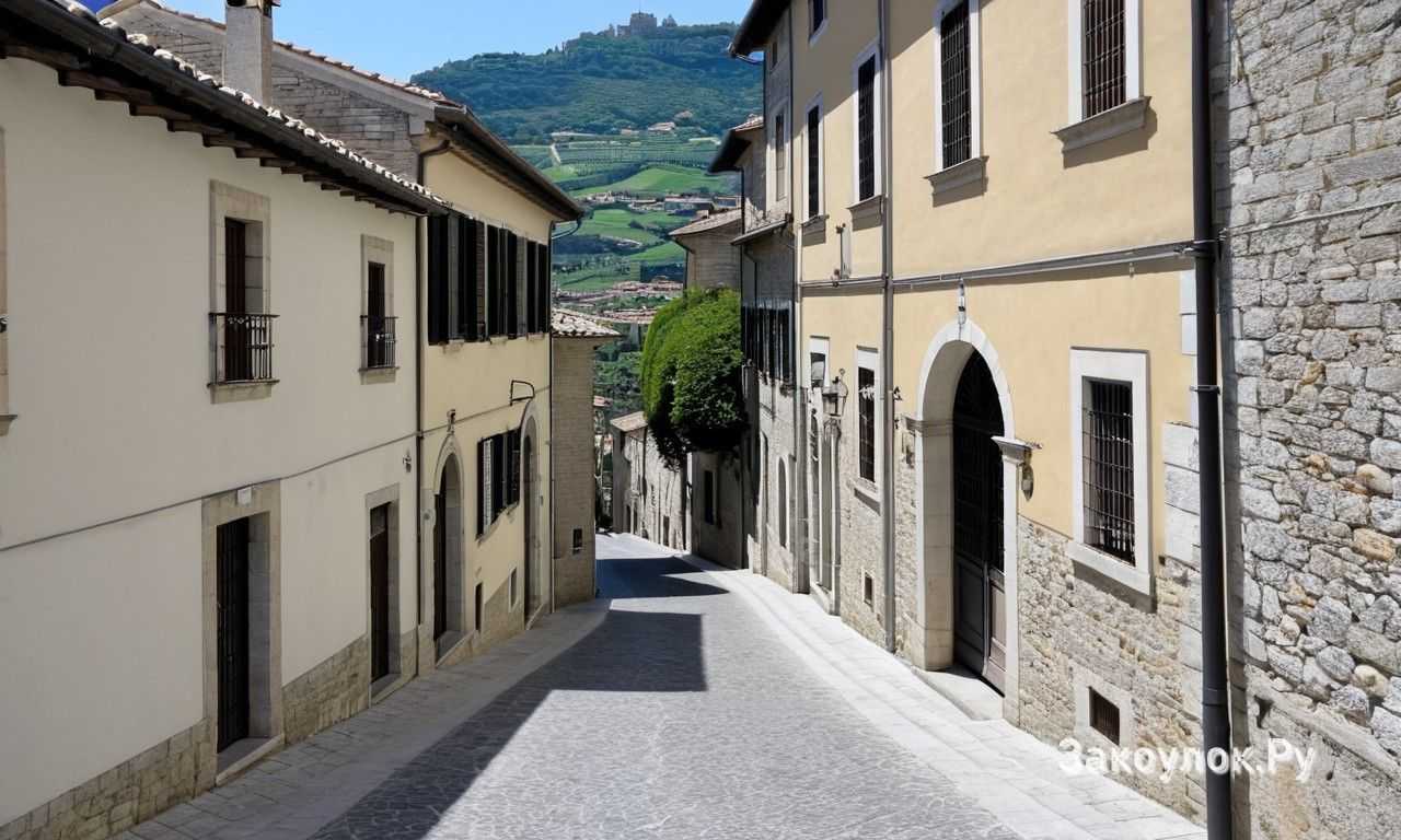Прогулки по Серравалле в Сан-Марино парки уютные районы и пешие маршруты