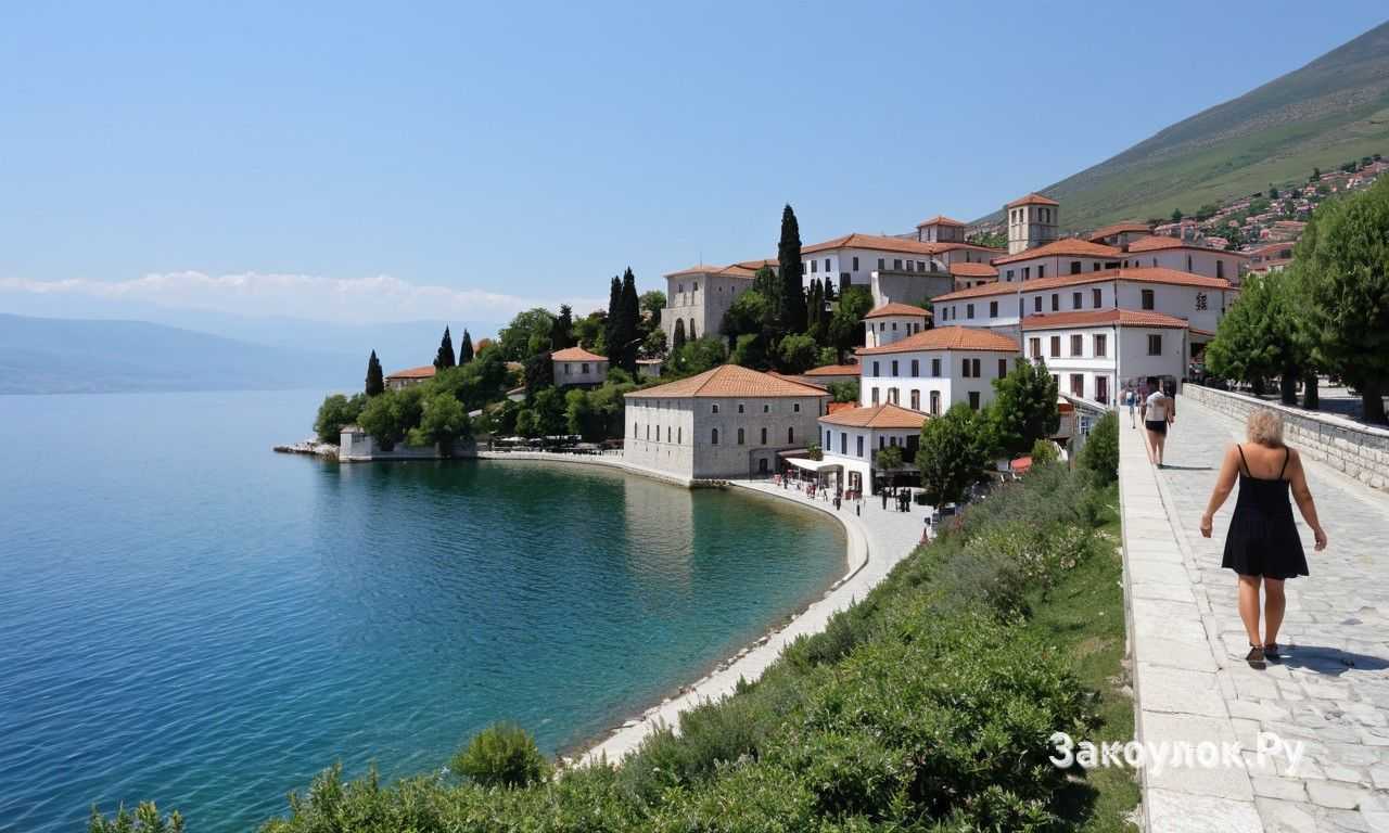 Лучшие рыбные рестораны Охрида на берегу озера