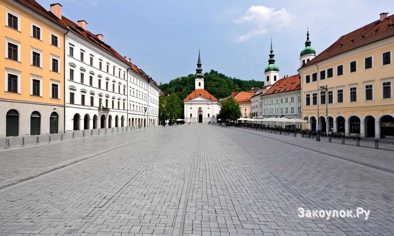 Лучшие мосты и набережные Любляны для прогулок и фото