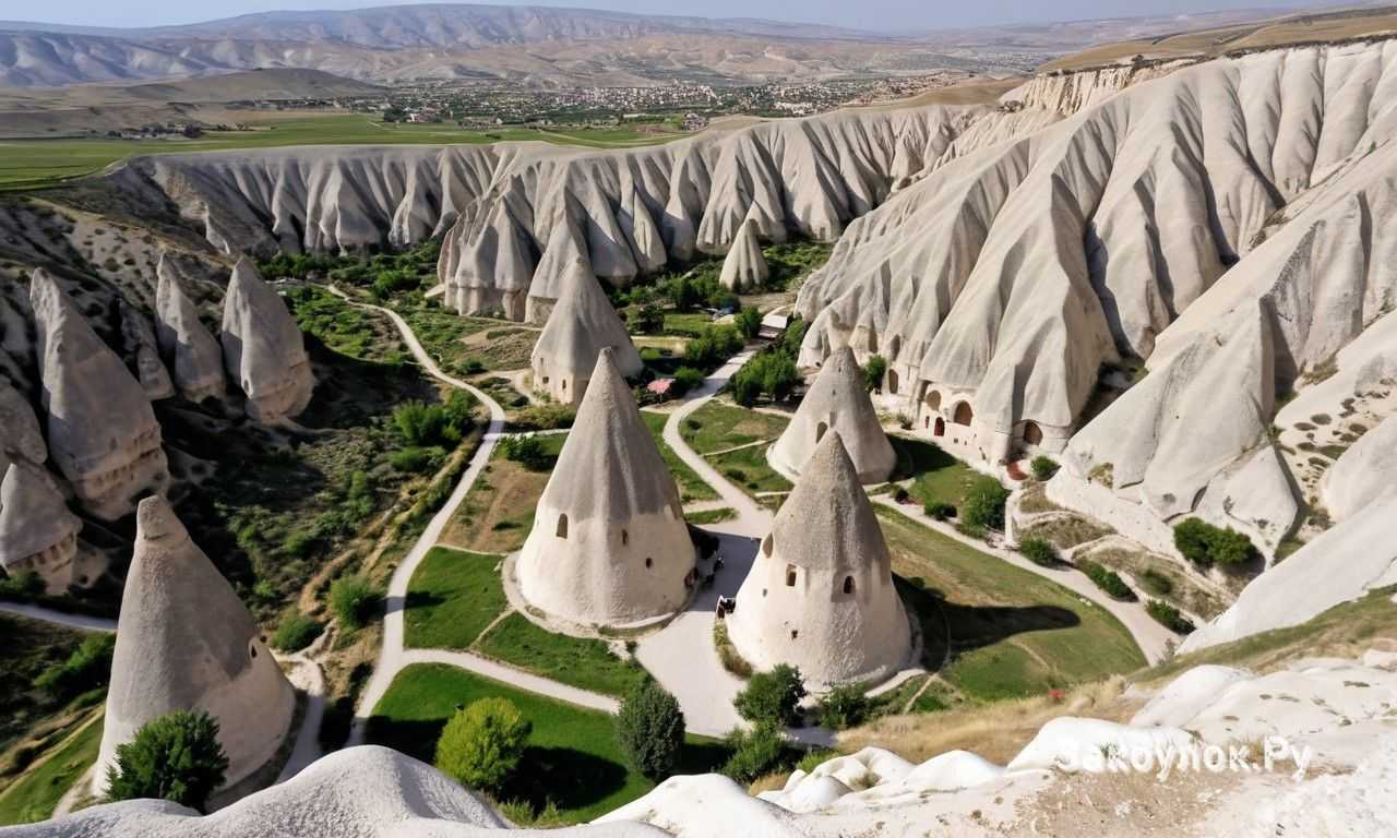 Лучшие районы Каппадокии для проживания в пещерах Гореме Учхисар и Аванос