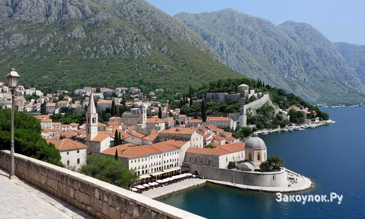 Котор Черногория пляжи Адриатического моря отдых с комфортом и красивыми видами