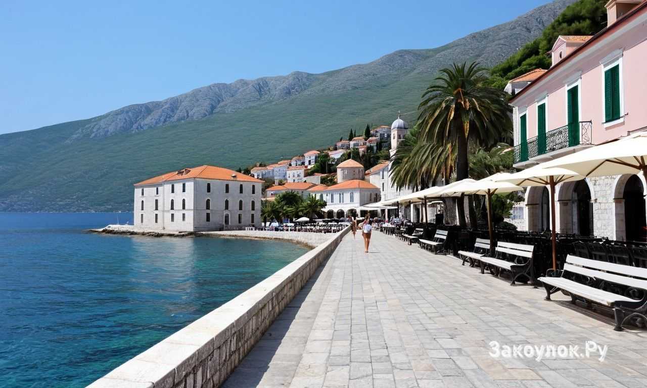 Херцег-Нови в Черногории отдых на Адриатическом море лучшие пляжи и жилье