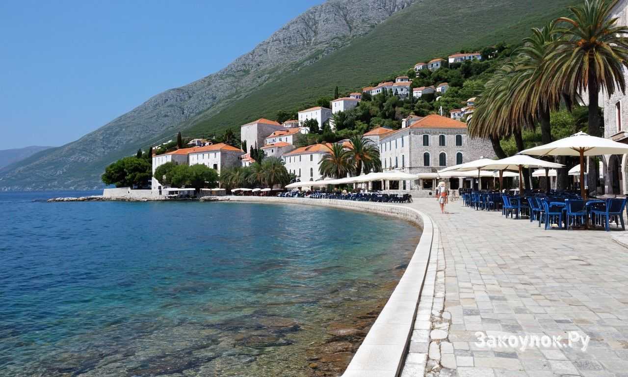 Херцег-Нови в Черногории гастрономические маршруты и лучшие рестораны города