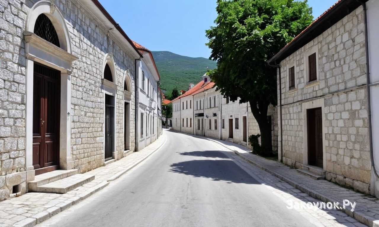 Цетинье Черногория культурное наследие музеи дворцы и исторические маршруты города