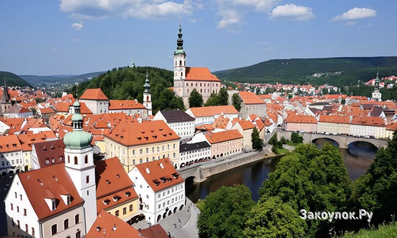 Чески Крумлов Чехия что посмотреть главные достопримечательности и маршрут прогулки