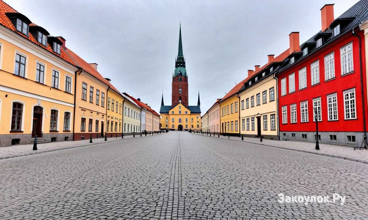 Уппсала в Швеции главные достопримечательности исторический центр и маршруты прогулок