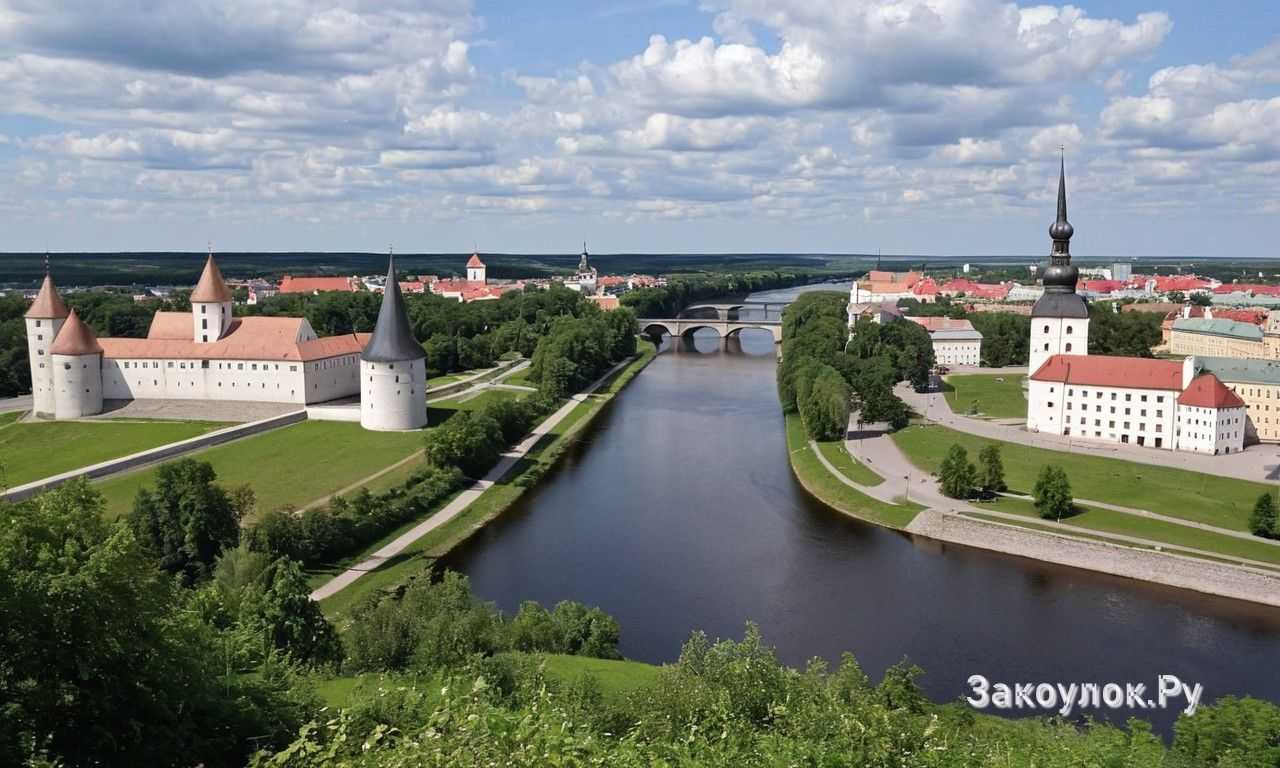 Нарва в Эстонии главные достопримечательности и памятники