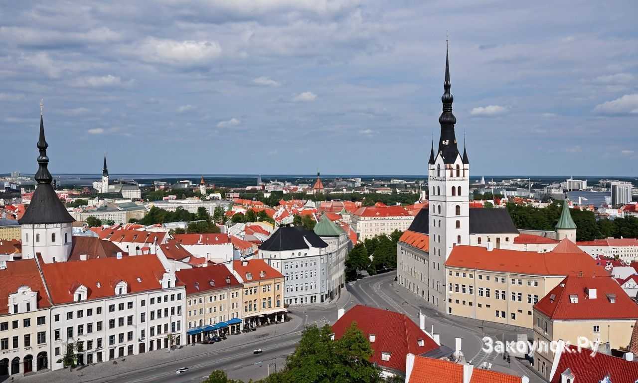 Таллин Эстония главные достопримечательности Старого города и памятники