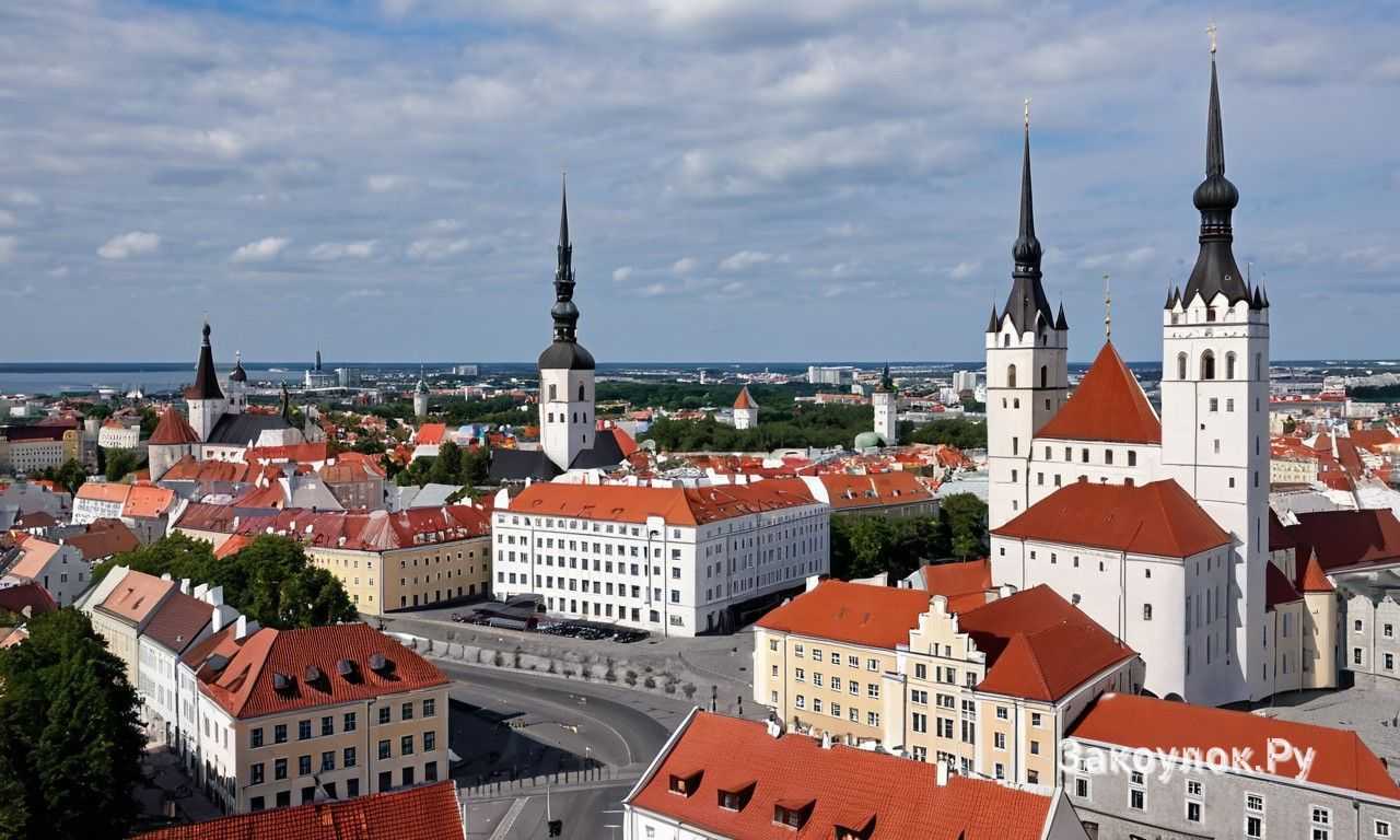 Таллин Эстония главные достопримечательности Старого города и памятники