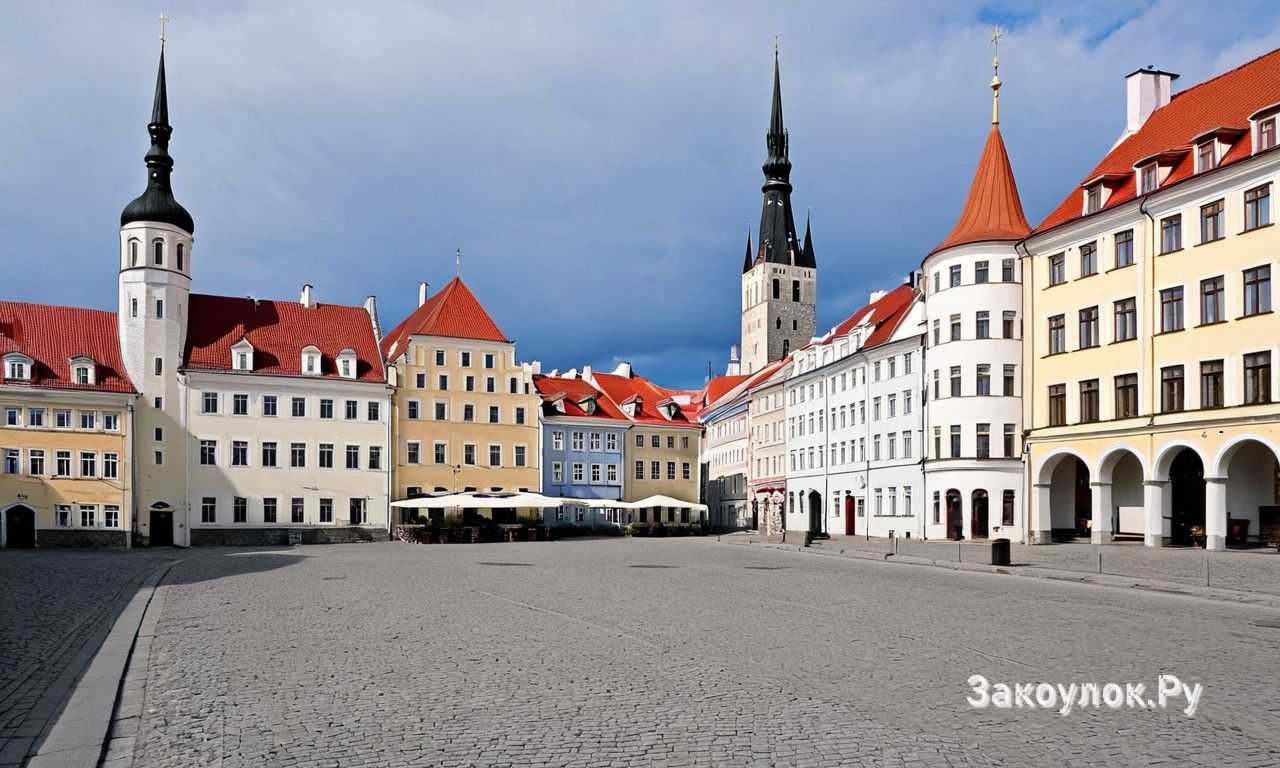 Таллин средневековые башни крепостные стены и исторические экскурсии