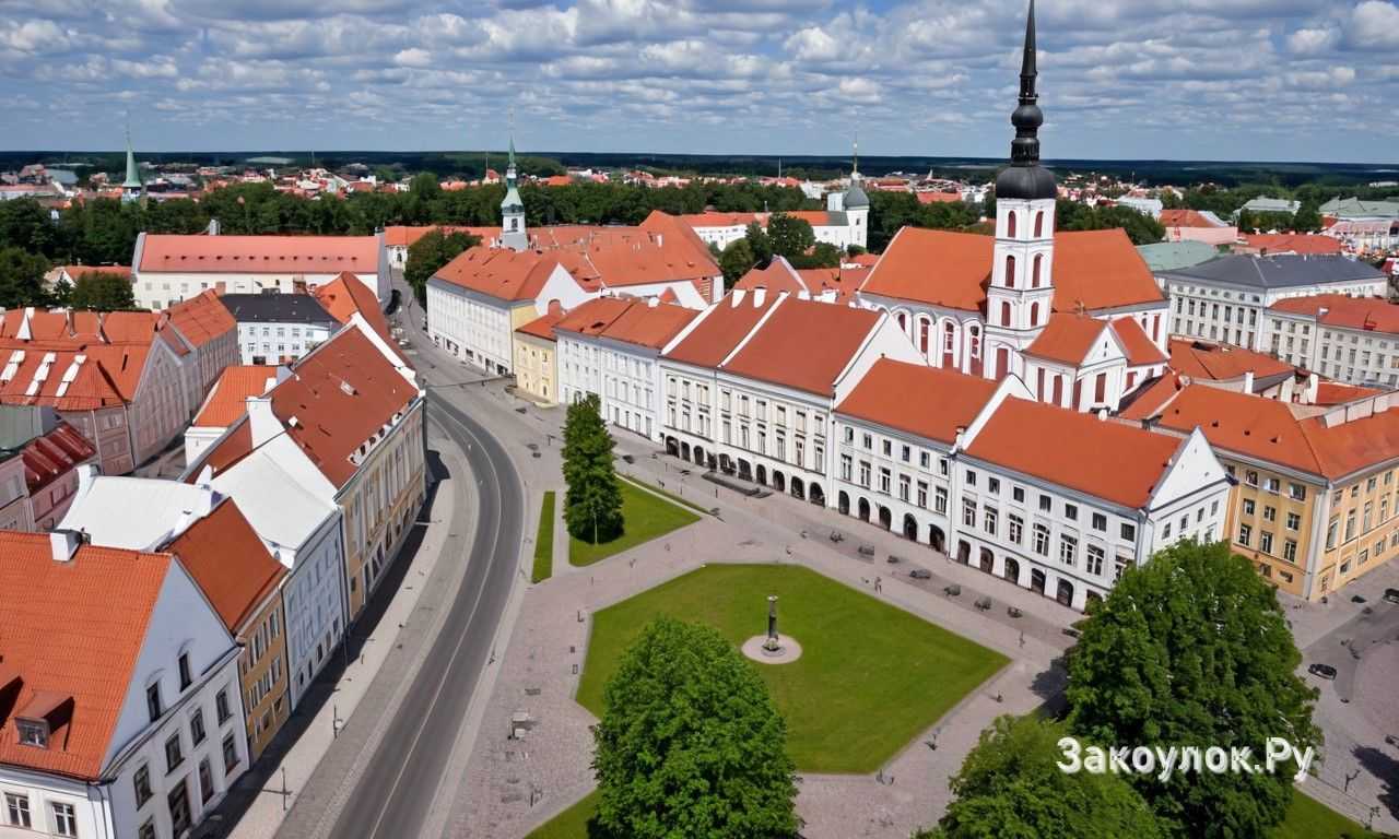 Тарту в Эстонии экскурсия по университетским зданиям и научным памятникам