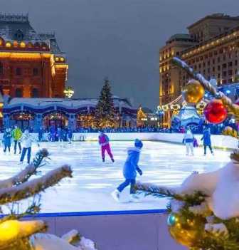 Катки Москвы: зимние развлечения в городе
