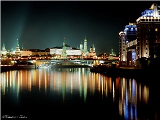 Ночная Москва Фото